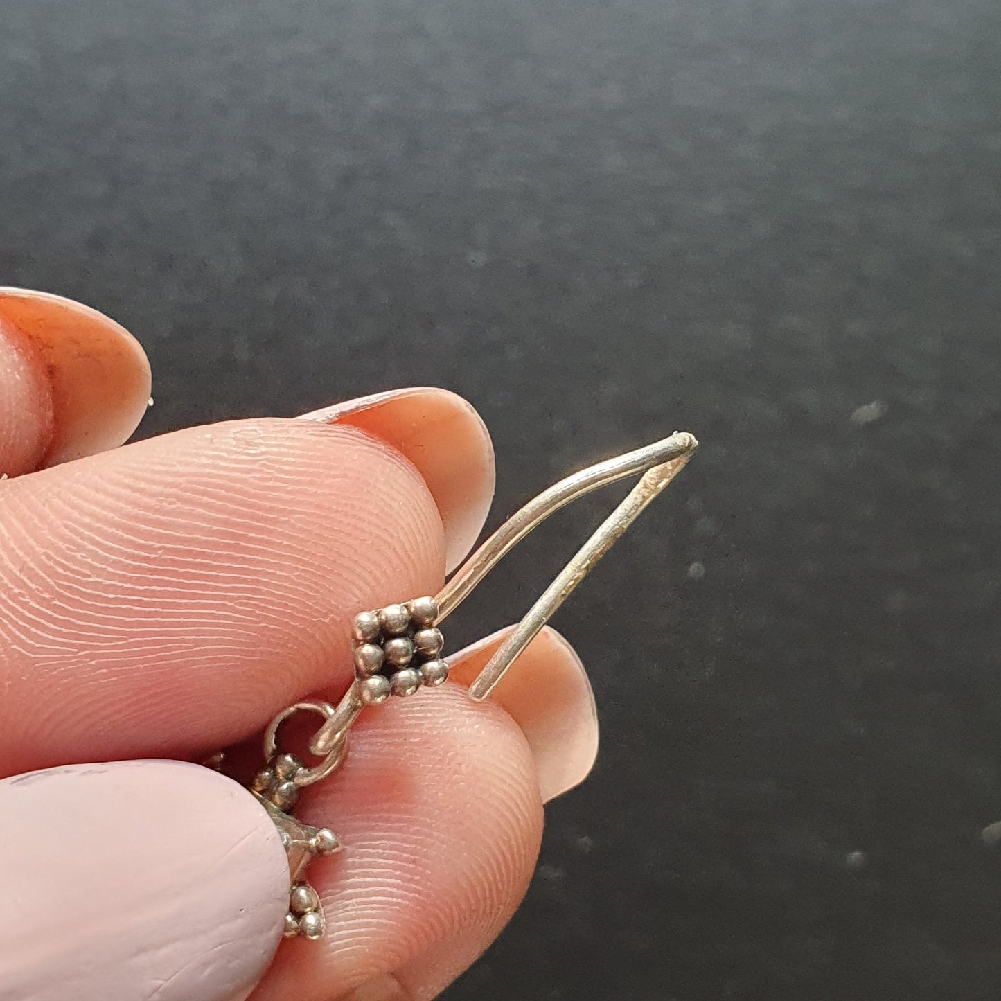 Earrings solid sterling silver jewellery indian designs ethnic tribal