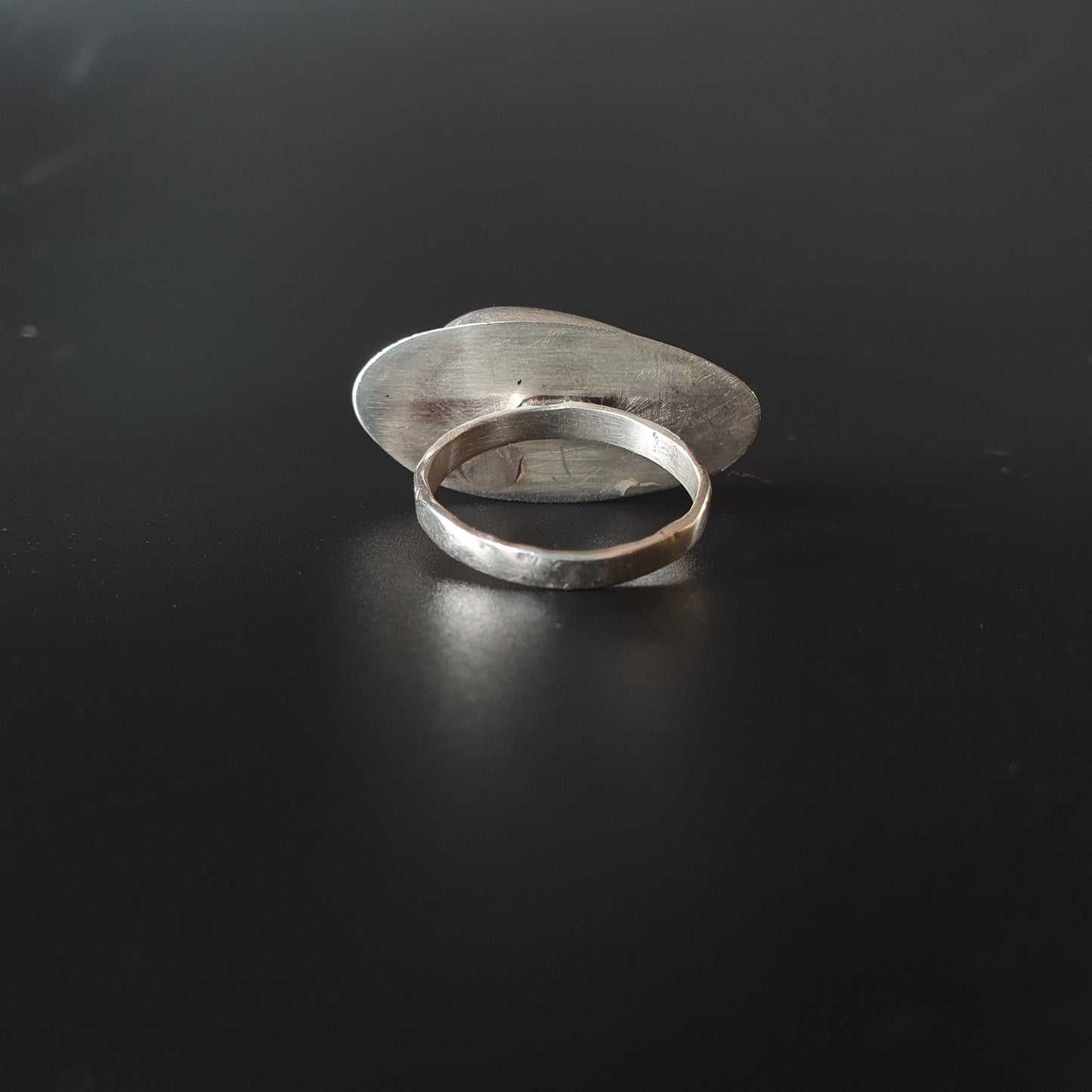 Turquoise ring handmade jewelry boho gifts in sterling silver 925