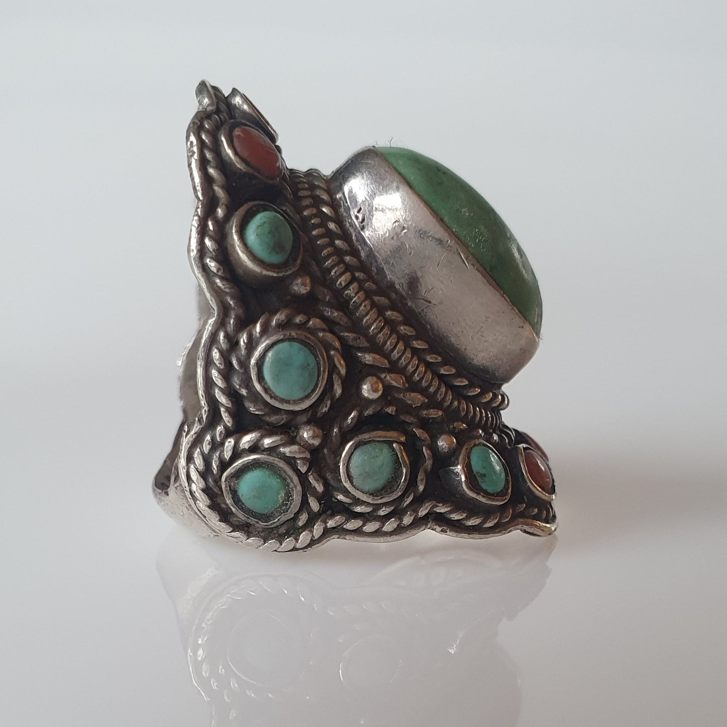 Boho jewelry gifts handmade in solid sterling silver with turquoise gemstones free shipping