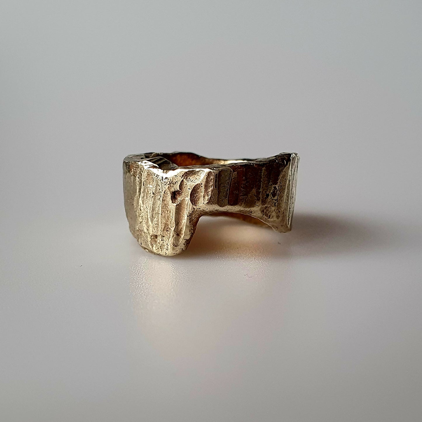 18ct gold plated ring