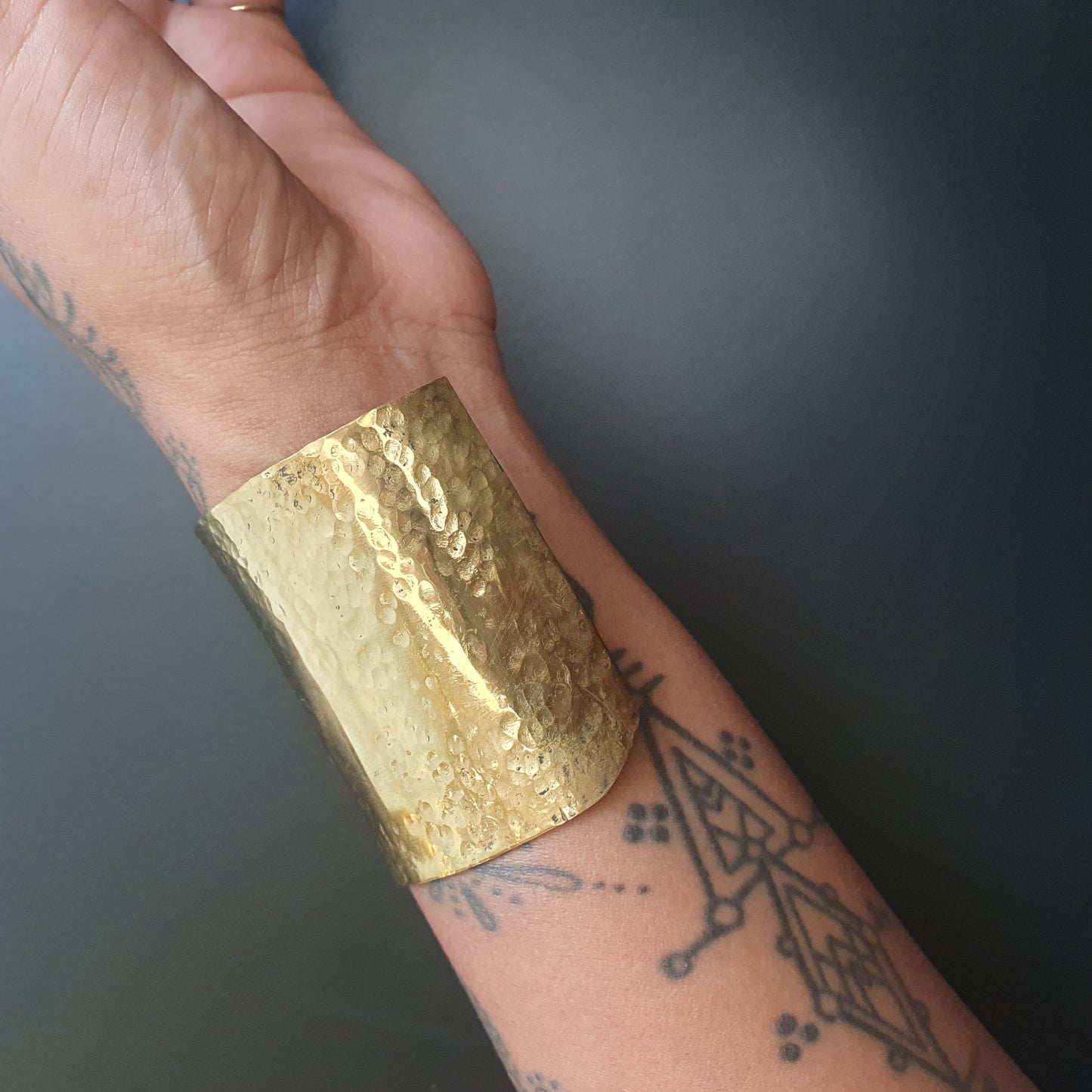 The gold cuff