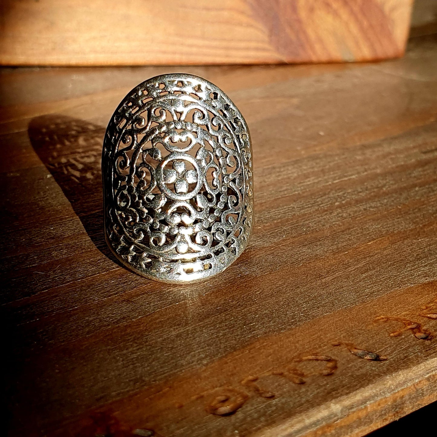 Celtic Ring,Fantasy Ring, Sterling Silver Ring, Statement Ring, Silver Ring, Filigree Ring, Thumb Ring, Chunky Ring,Jewelry, Gifts for Women