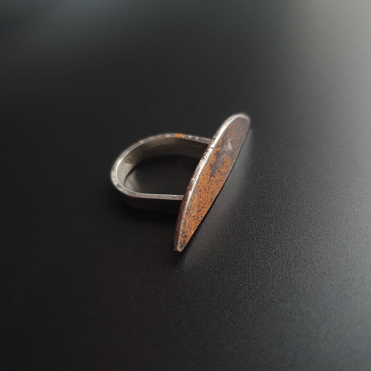 Sterling silver ring, statement ring, sterling silver jewelry, unusual gifts for all, unisex, unique jewelry, brutalist,art, artistic design